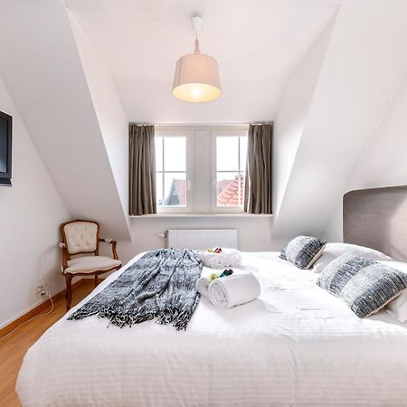 Charming Spacious Duplex Apt With Private Parking In Knokke Leilighet Eksteriør bilde