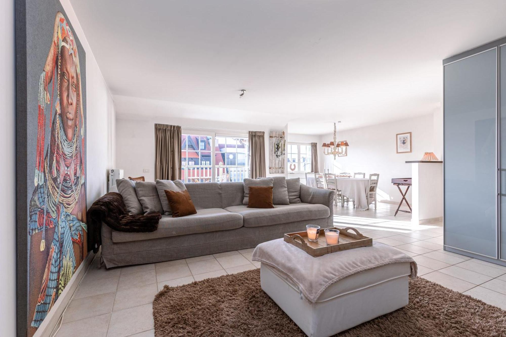 Charming Spacious Duplex Apt With Private Parking In Knokke Leilighet Eksteriør bilde
